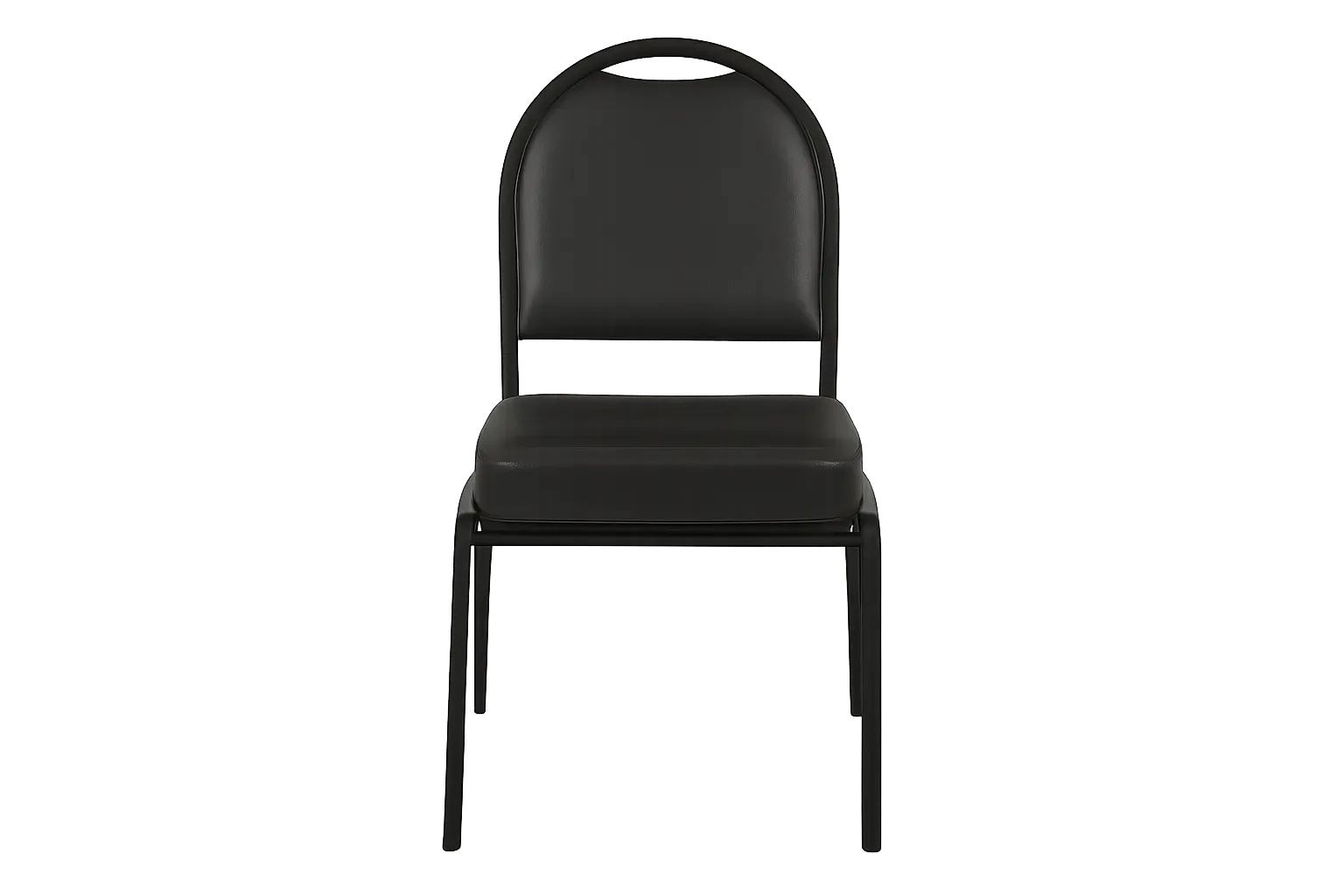 Leather Stackable Guest and Conference Chair — Office Furniture